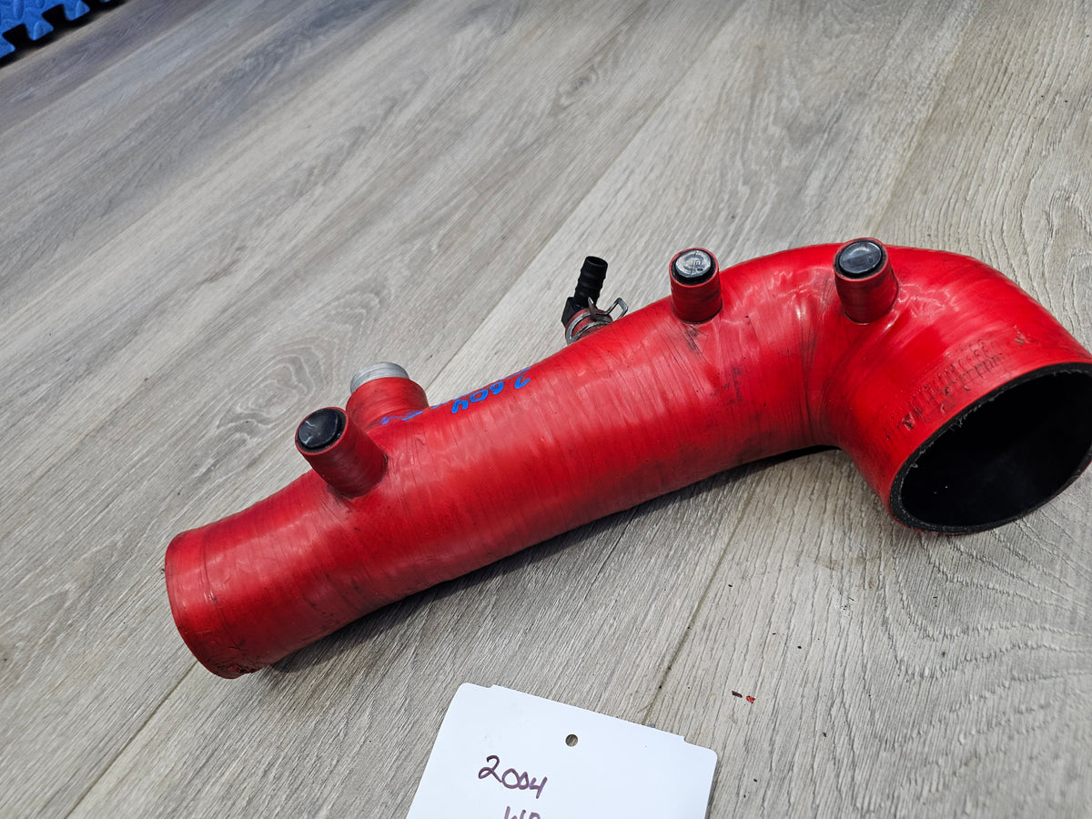 2004-2007 Subaru wrx sti 2.5 JMT 2.4" red turbo inlet JM-H-03 image 6