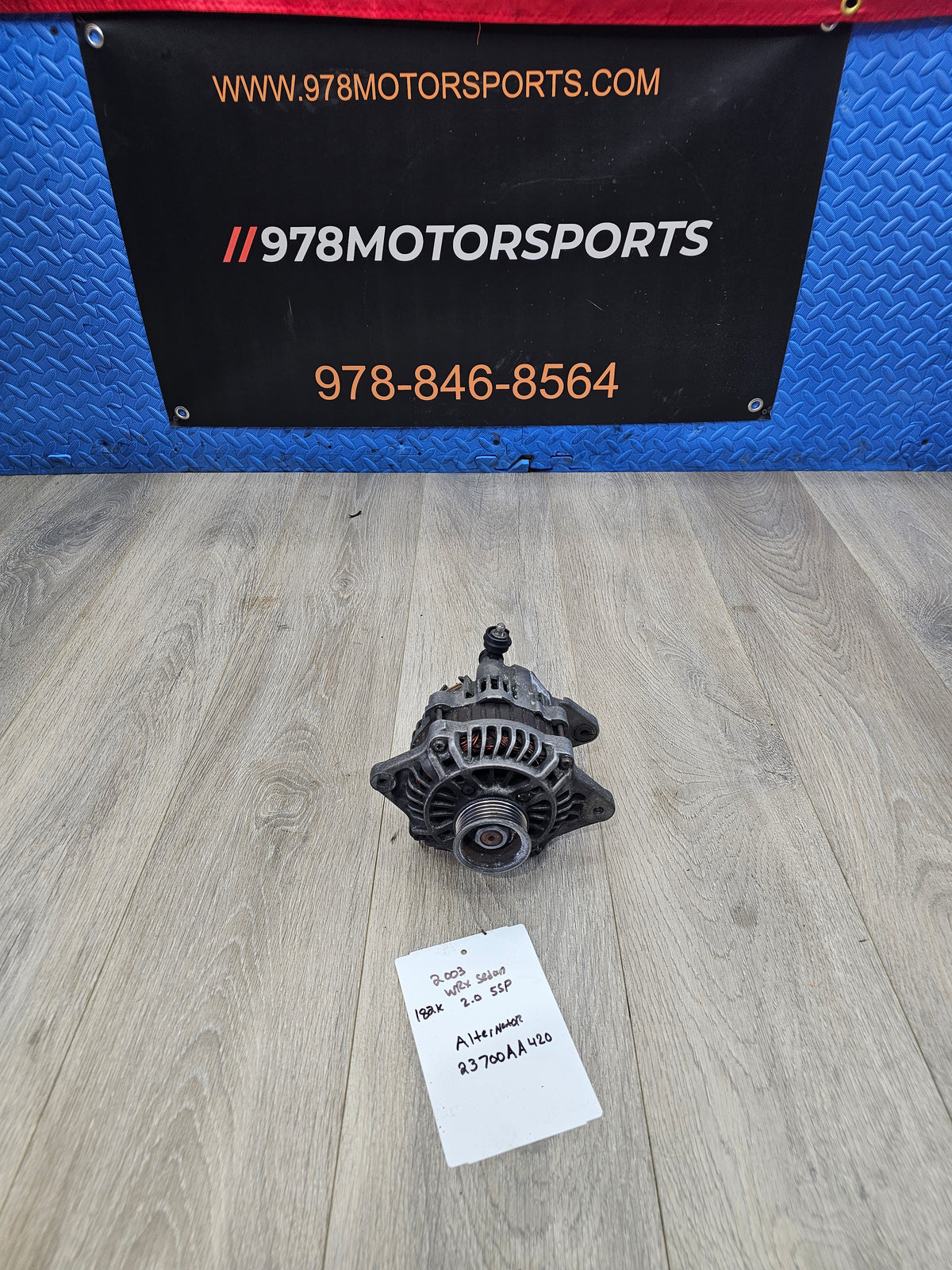 2002-2005 Subaru wrx 2.0 alternator 23700AA420 image 0