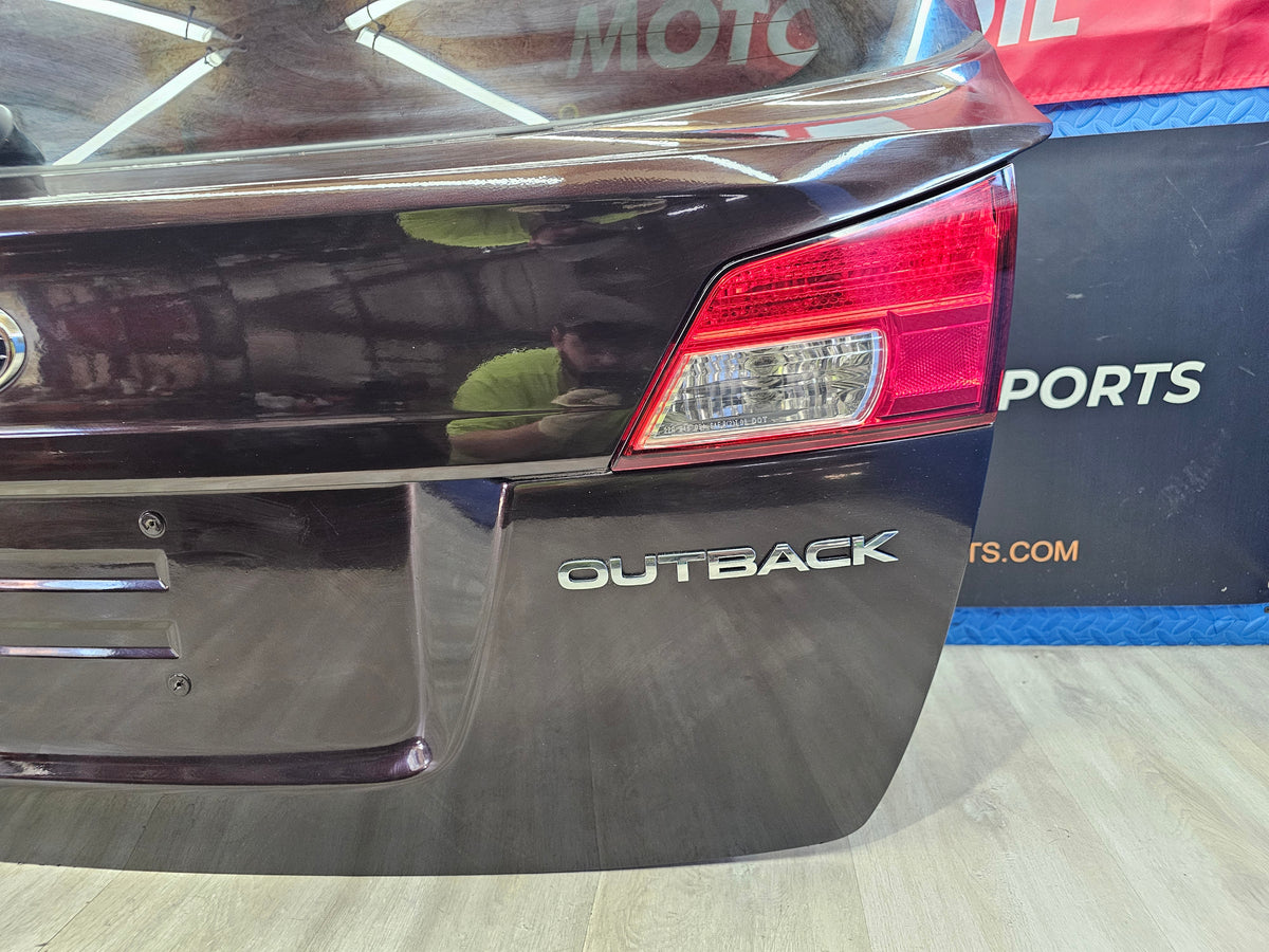 2011-2014 Subaru Legacy outback 2.5 trunk lid hatch  60809AJ10A9P C1S image 1