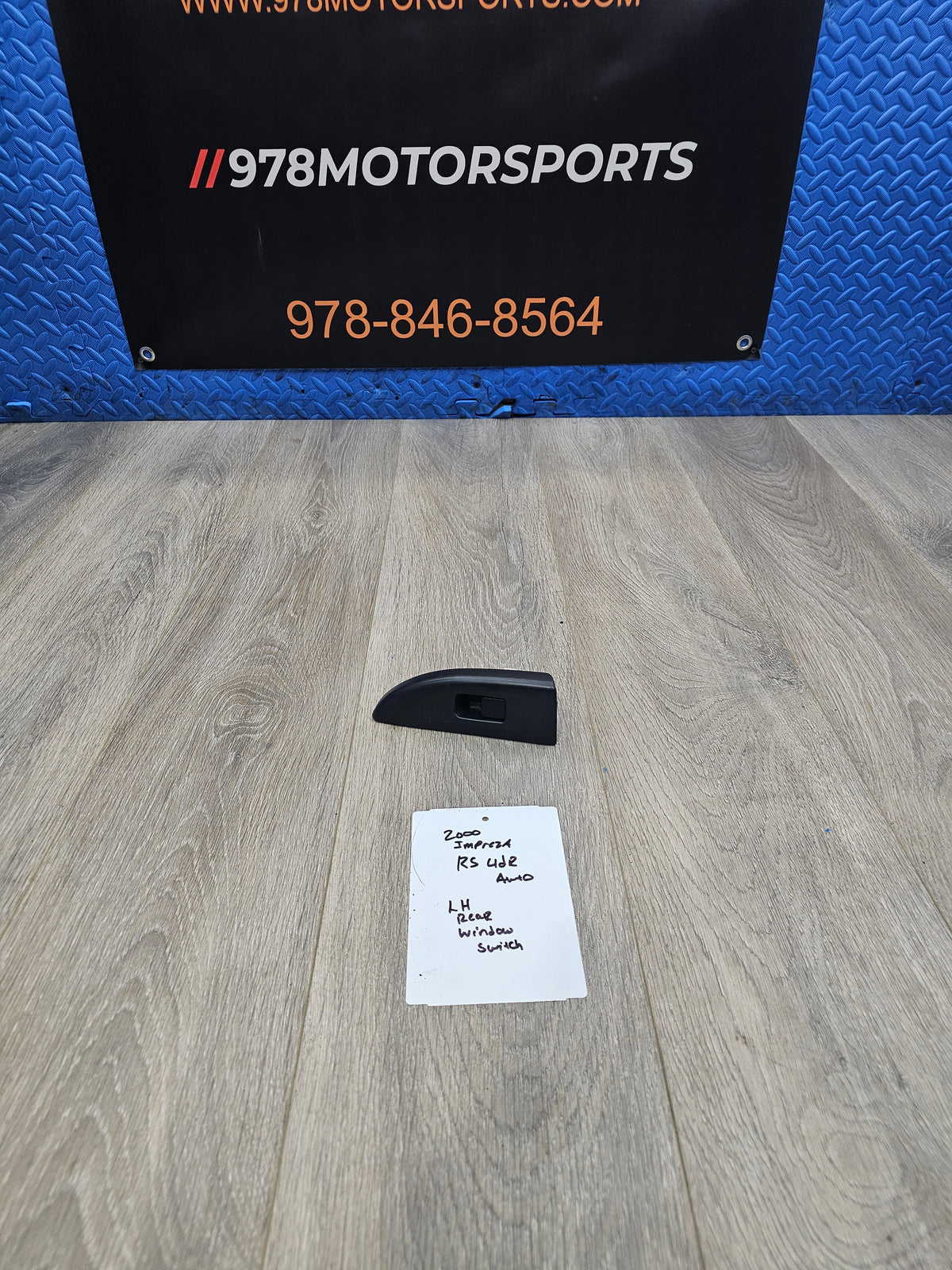 2000-2001 Subaru impreza rs sedan 2.5 left rear window switch 83082FA0700E image 0