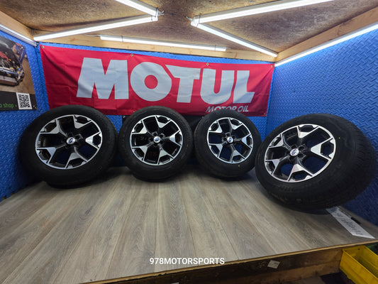 2018-2021 Subaru crosstrek 2.0 wheel and tire set