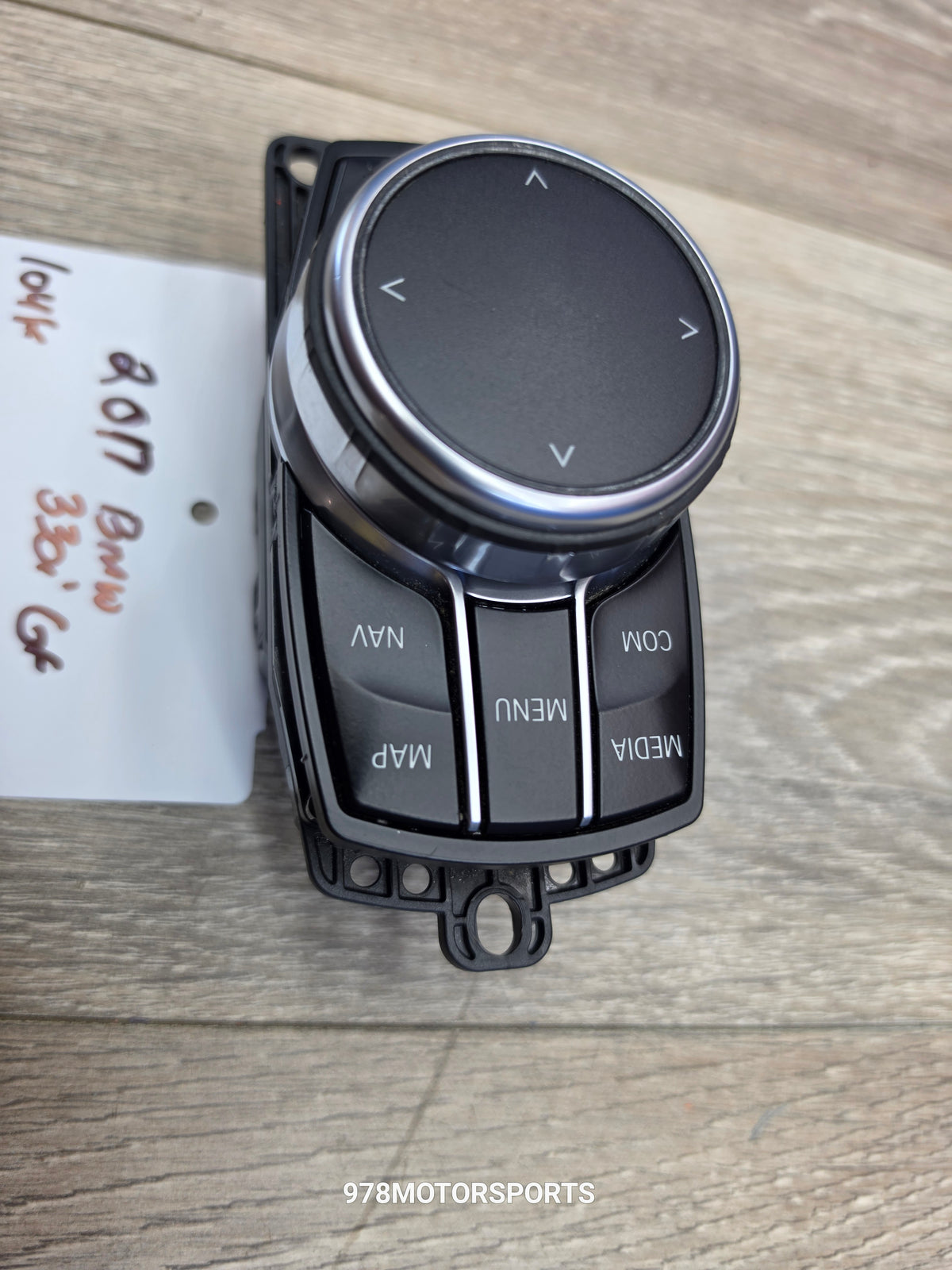 2017 bmw 330i GT radio controller switch 65826829082