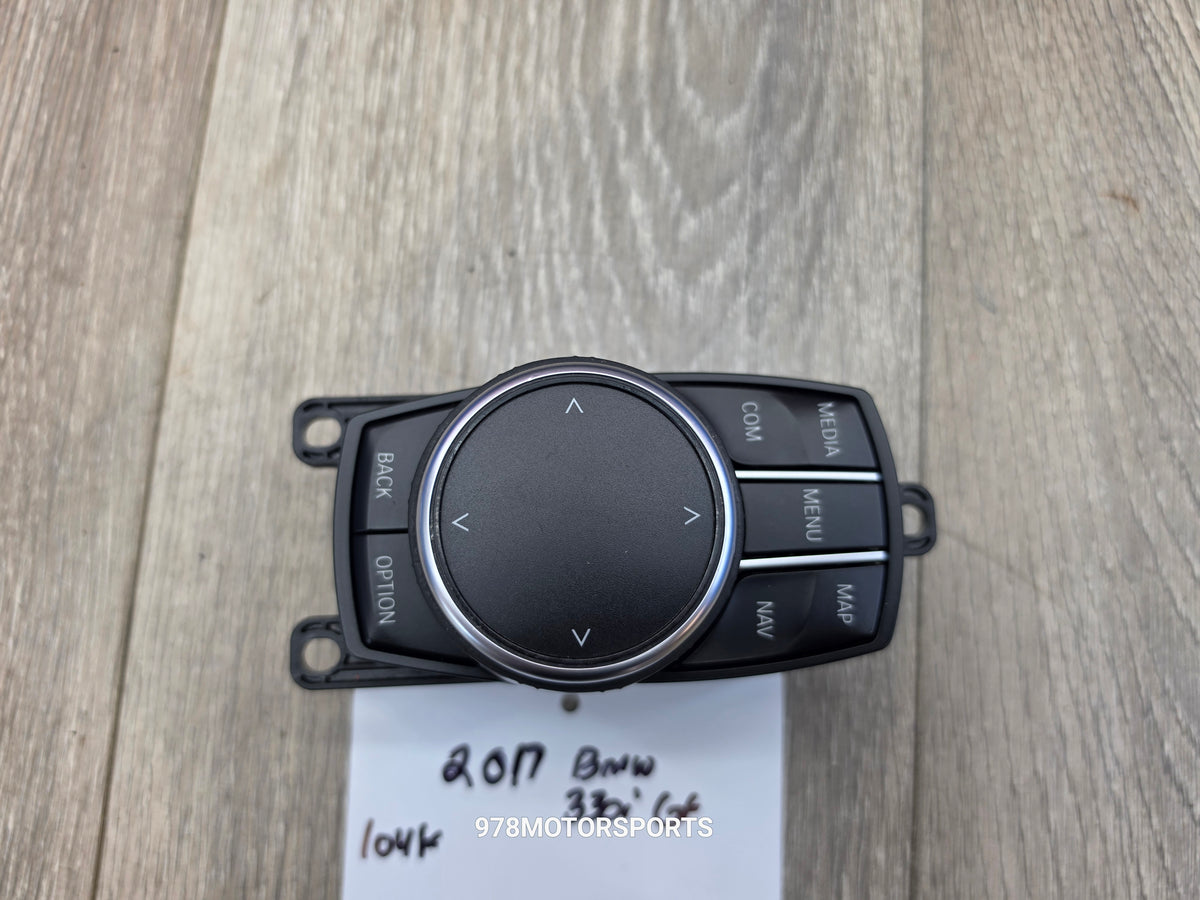 2017 bmw 330i GT radio controller switch 65826829082