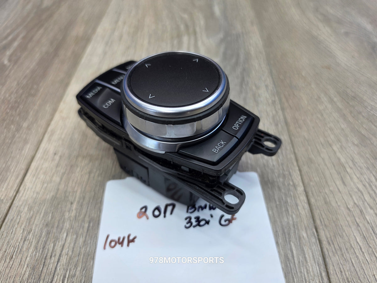 2017 bmw 330i GT radio controller switch 65826829082