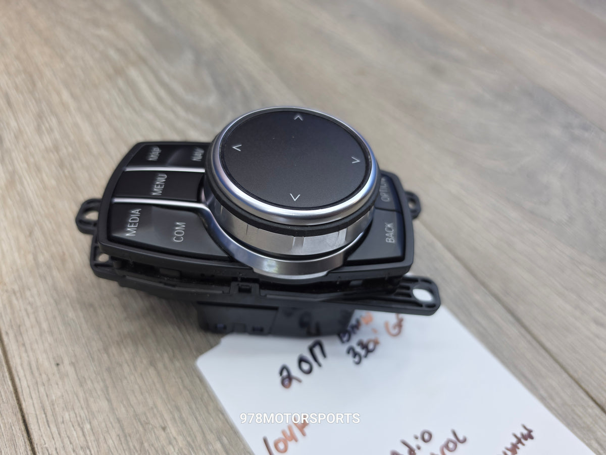 2017 bmw 330i GT radio controller switch 65826829082