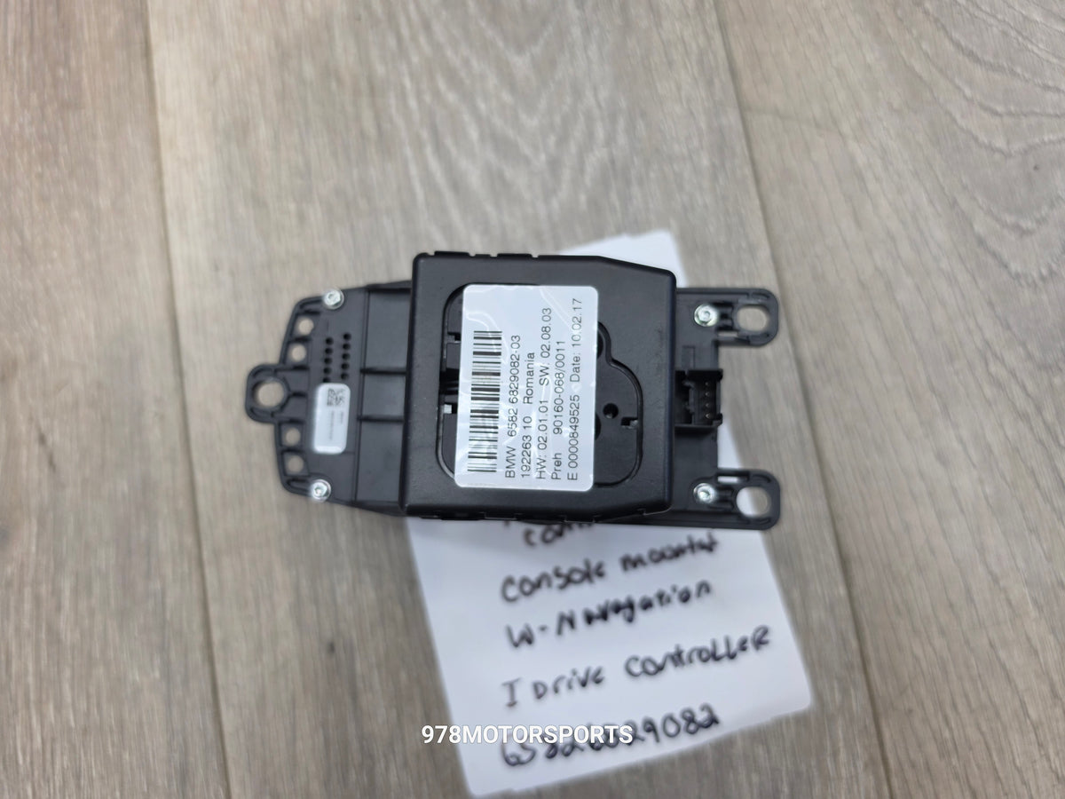 2017 bmw 330i GT radio controller switch 65826829082