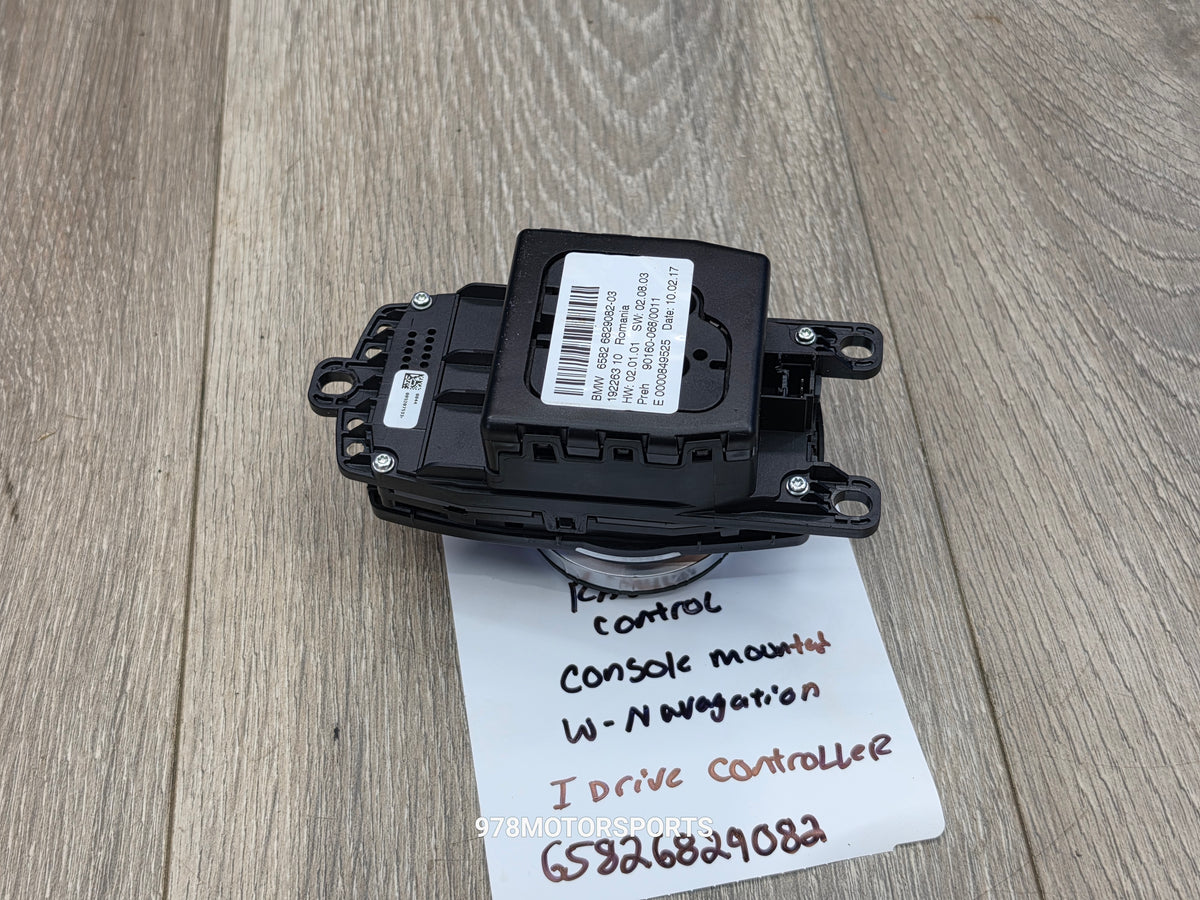 2017 bmw 330i GT radio controller switch 65826829082