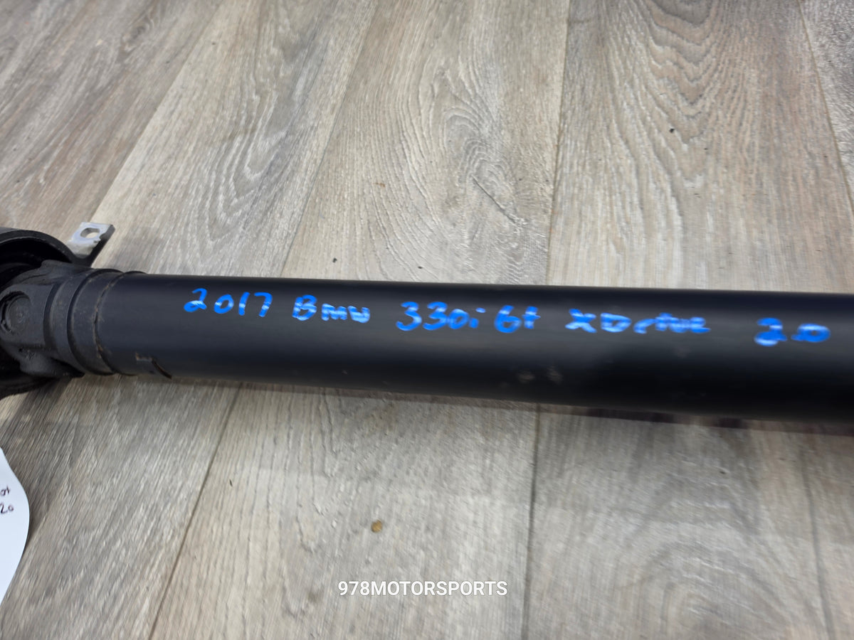 2016-2019 bmw 330i GT xdrive rear Driveshaft 26108676286