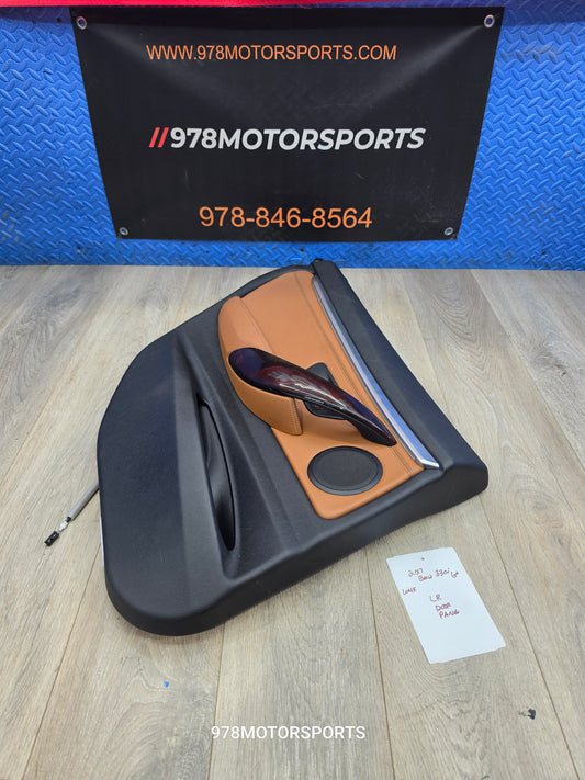 2017 bmw 330i GT left driver rear door panel 51427436621