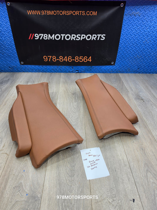 2017 bmw 330i GT rear upper outer seat pocket cushions