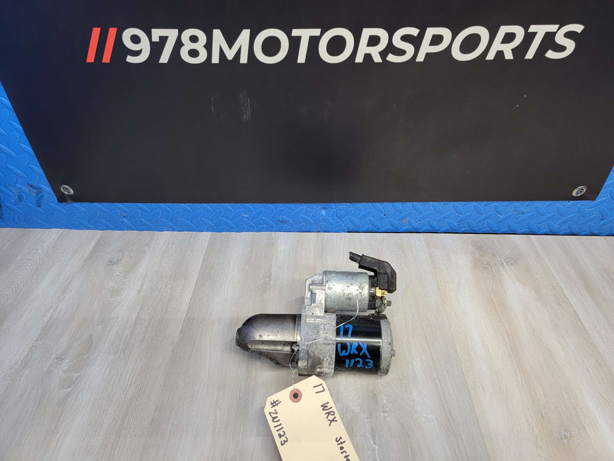 2017 Subaru wrx fa20 M/T oem Starter motor assembly  image 0