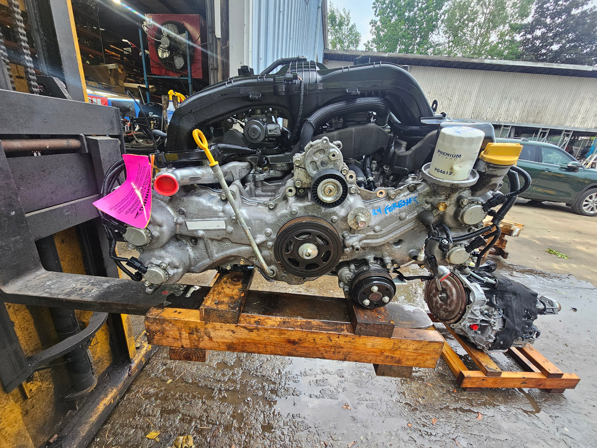 2022-2024 subaru forester 2.5 engine longblock 10100CG120 24k image 0