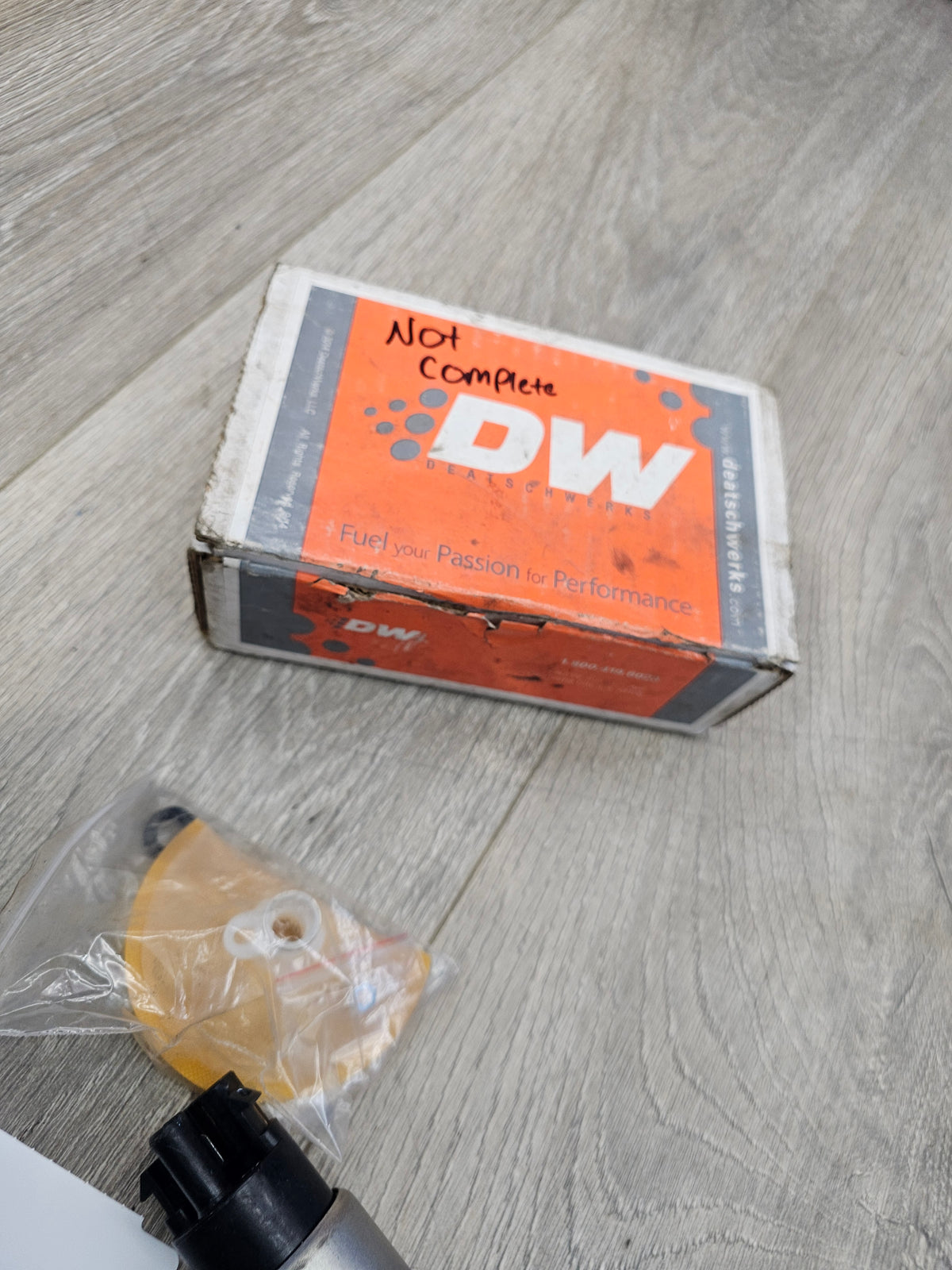 DW65c deatschwerks 265lph fuel pump 9-652-1008 [A] image 3