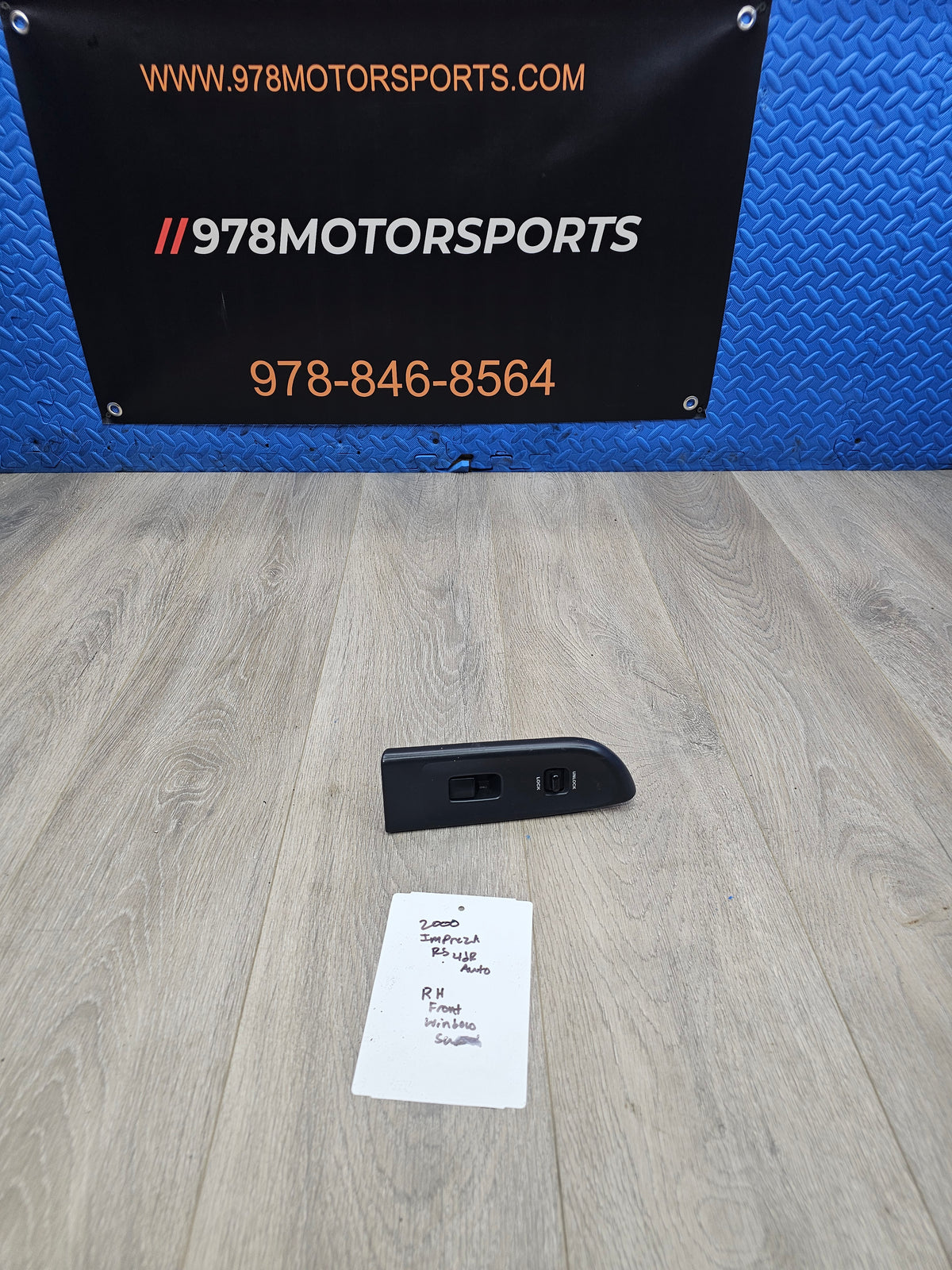 2000-2001 Subaru impreza rs sedan 2.5 right passenger front window switch  image 0