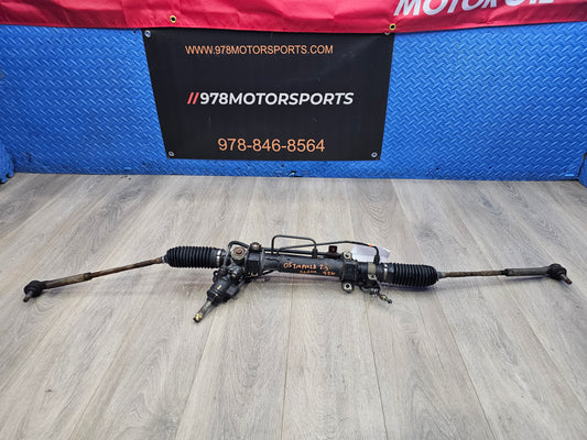 2005-2007 Subaru impreza sedan 2.5 power steering rack 34110FE600 93k image 0