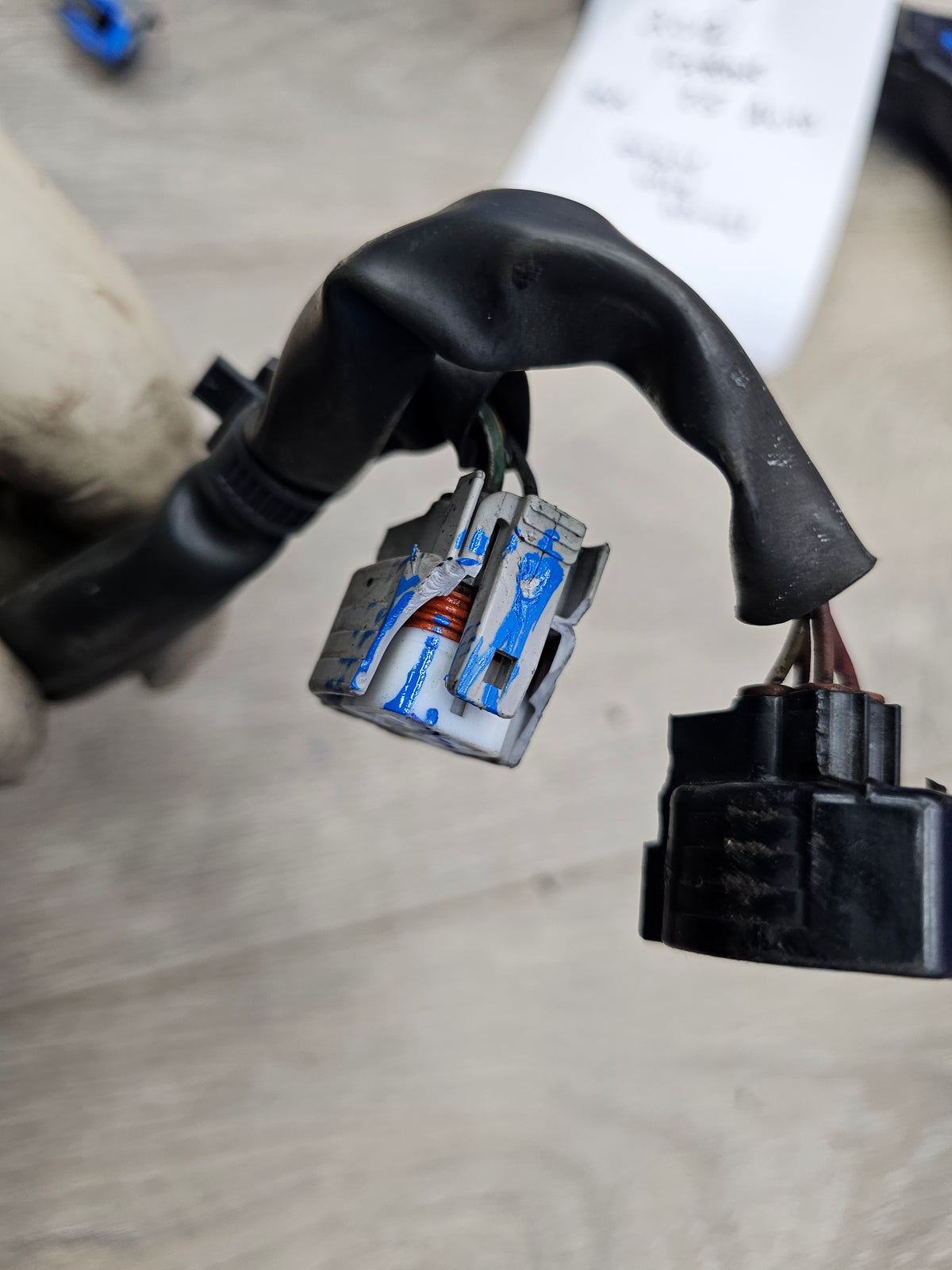 2012-2013 Subaru forester 2.5 A/T engine wire harness 24020AE612 40k image 5