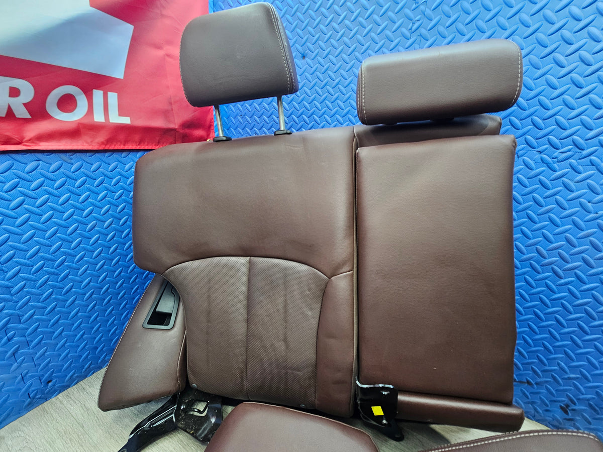 2013-2014 subaru outback 2.5 SAP package brown leather set set image 2