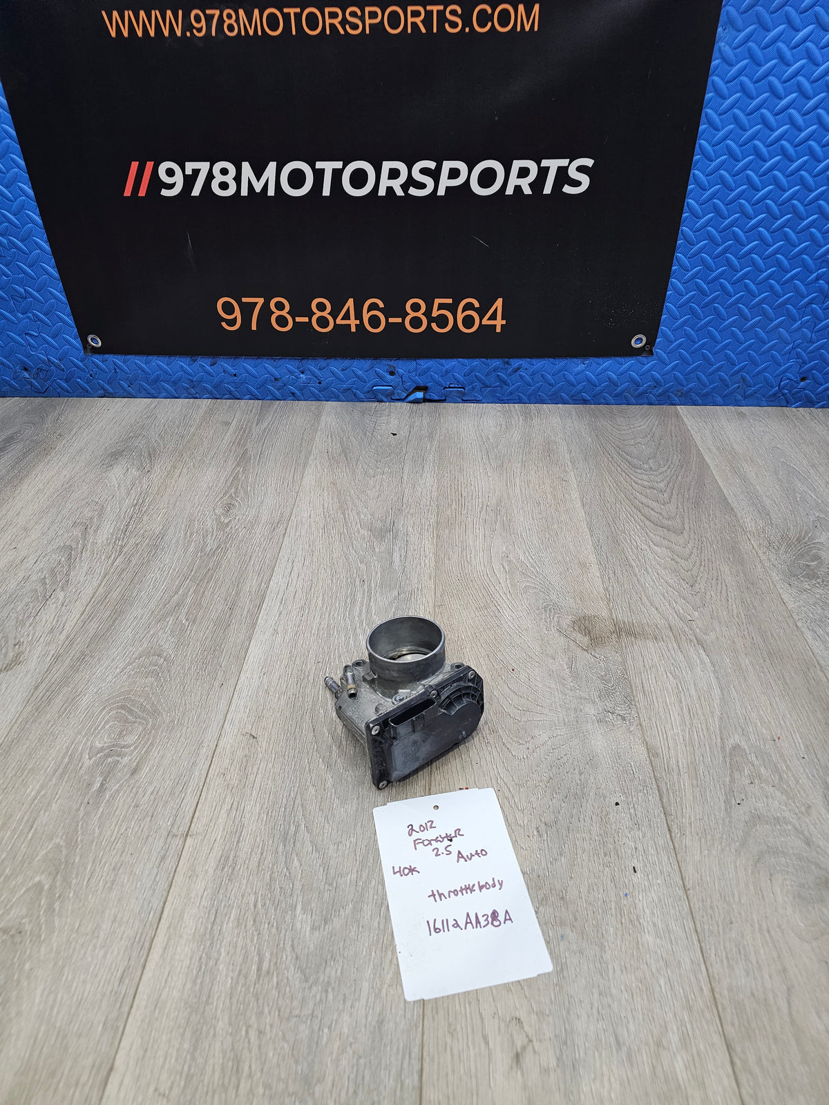2011-2018 Subaru forester 2.5 A/T Throttlebody 16112AA380 image 0