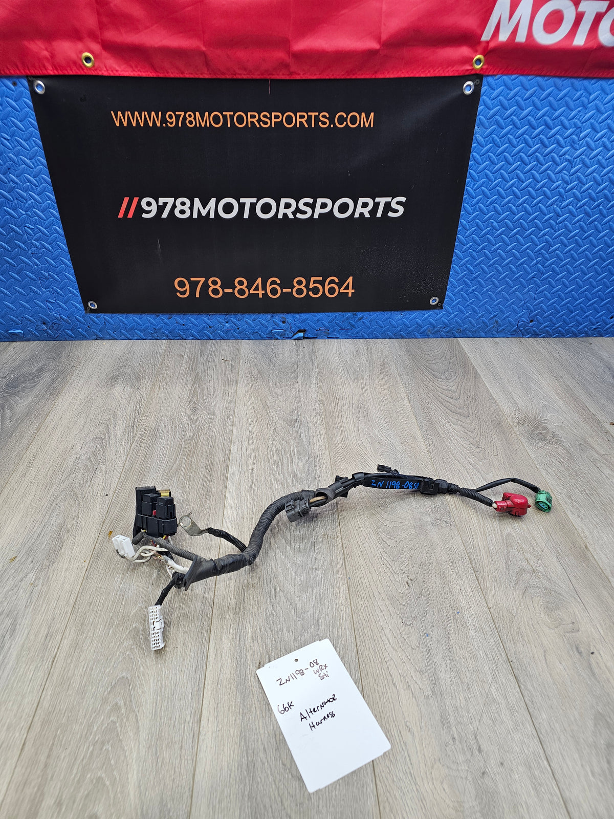 2008-2014 Subaru wrx sti 2.5 alternator wire harness  image 0