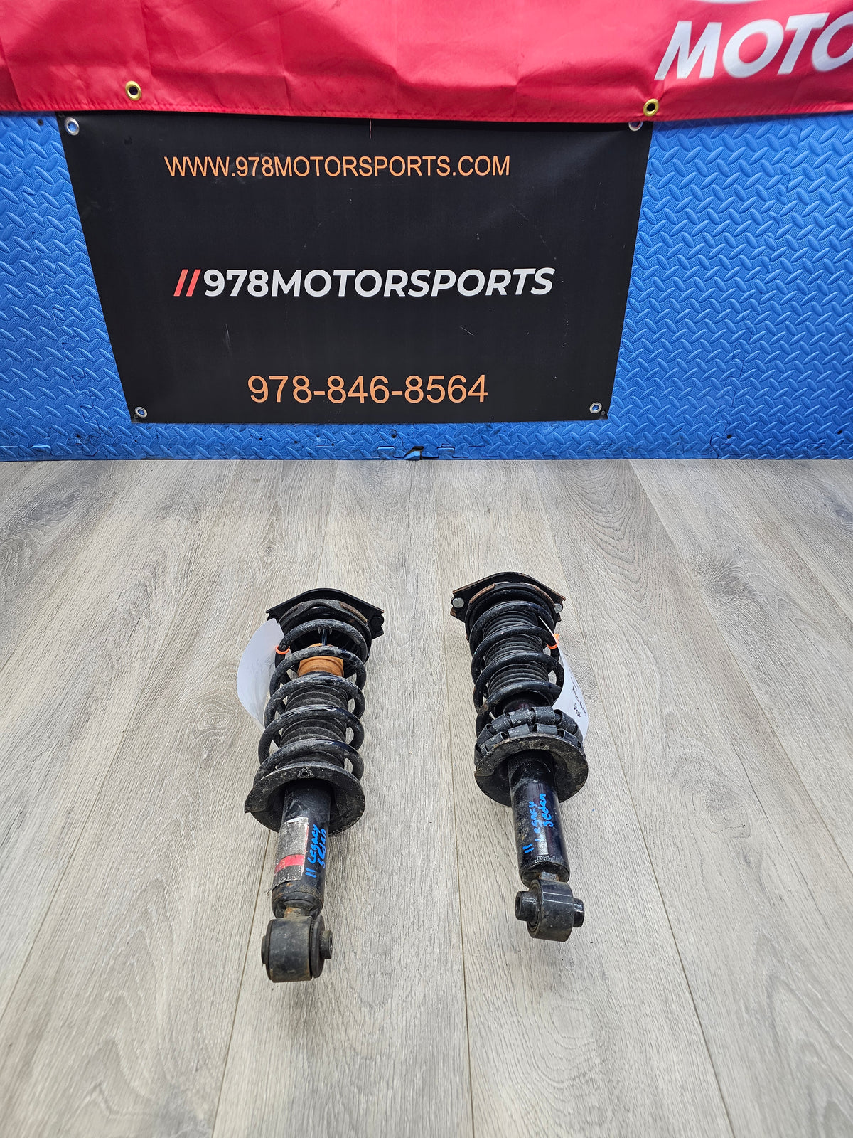 2010-2014 Subaru legacy sedan 2.5 aftermarket rear strut shock pair  image 0