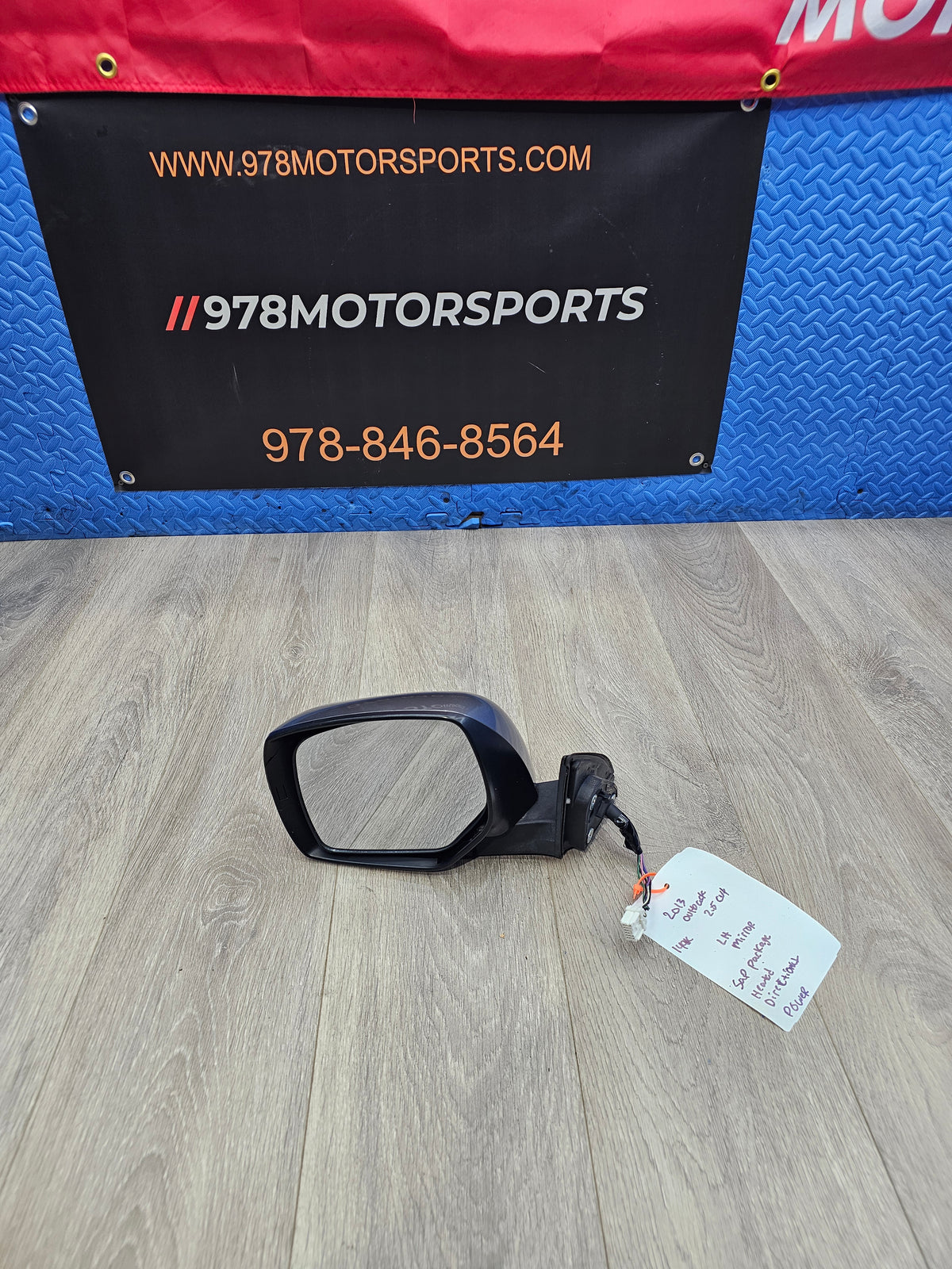 2013-2014 subaru outback 2.5 limited SAP left driver door mirror  image 0