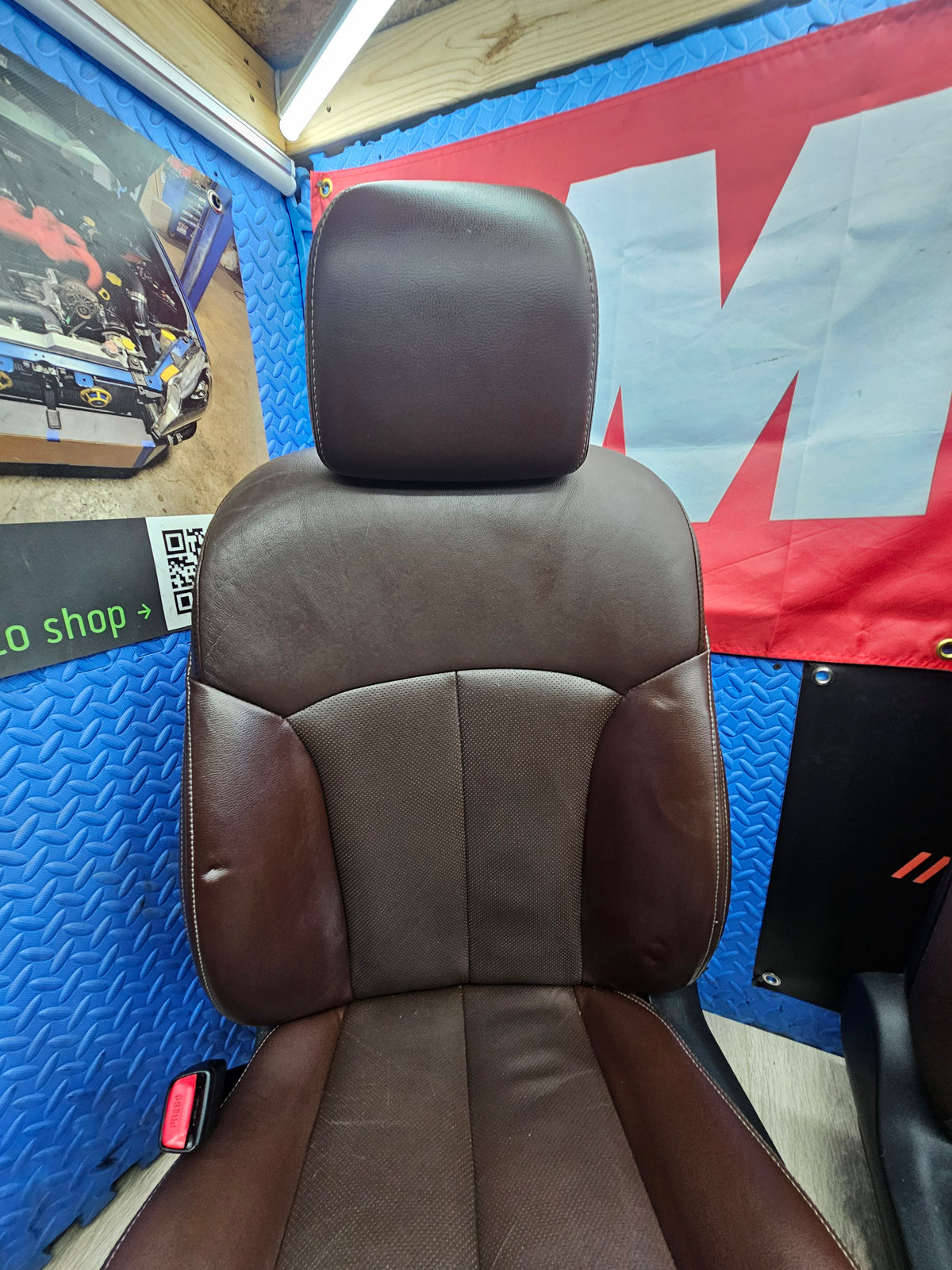2013-2014 subaru outback 2.5 SAP package brown leather set set image 10
