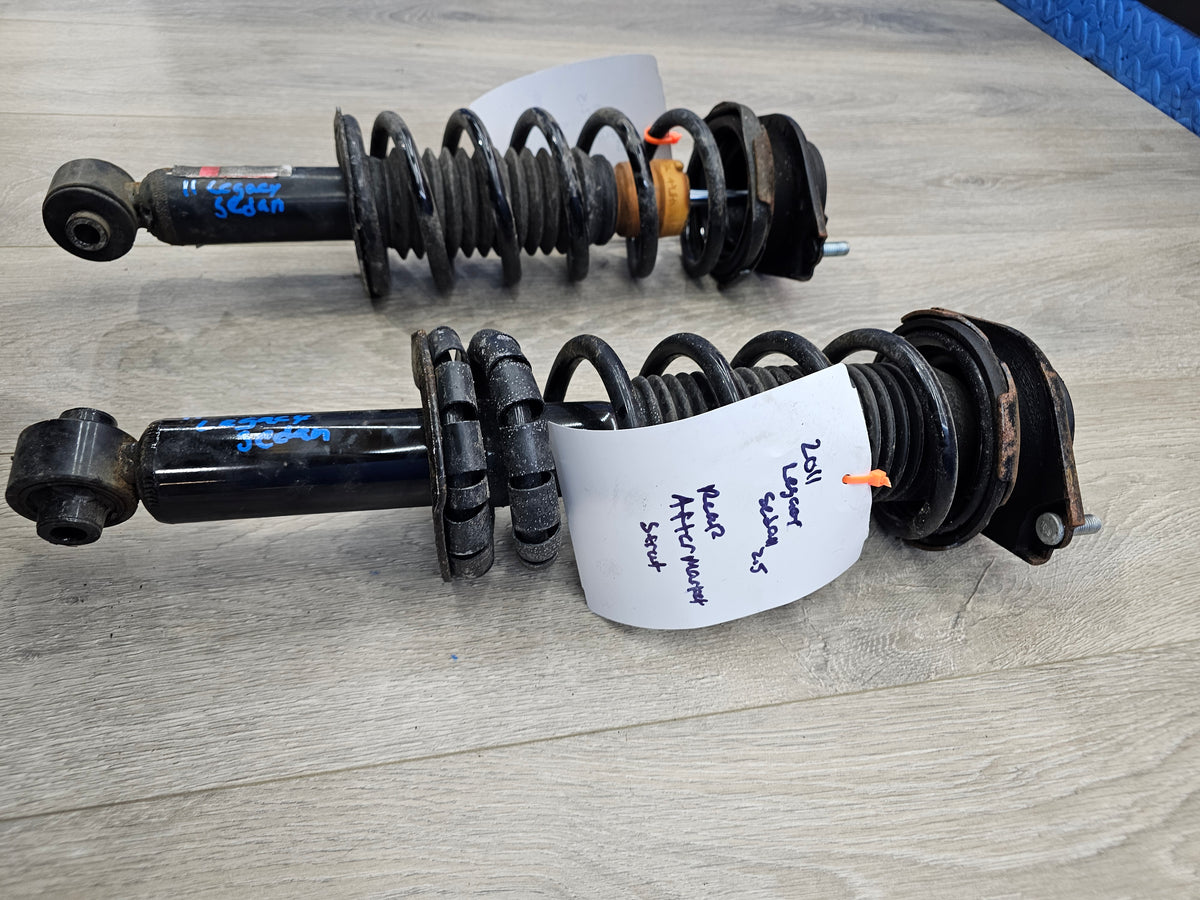 2010-2014 Subaru legacy sedan 2.5 aftermarket rear strut shock pair  image 3