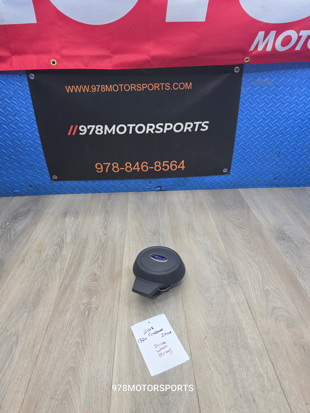 2018-2023 Subaru crosstrek 2.0 driver steering wheel airbag 98211FL030VH 132k image 0