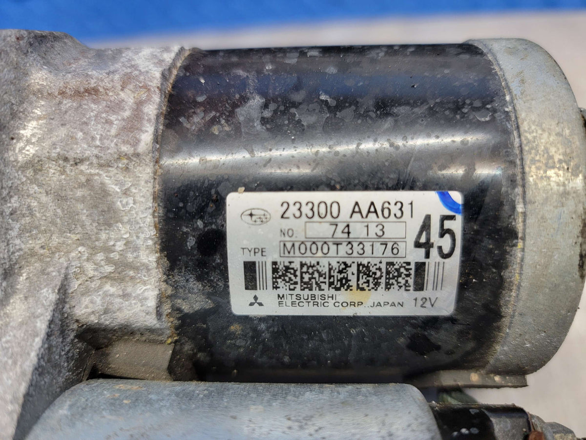 2017 Subaru wrx fa20 M/T oem Starter motor assembly  image 5