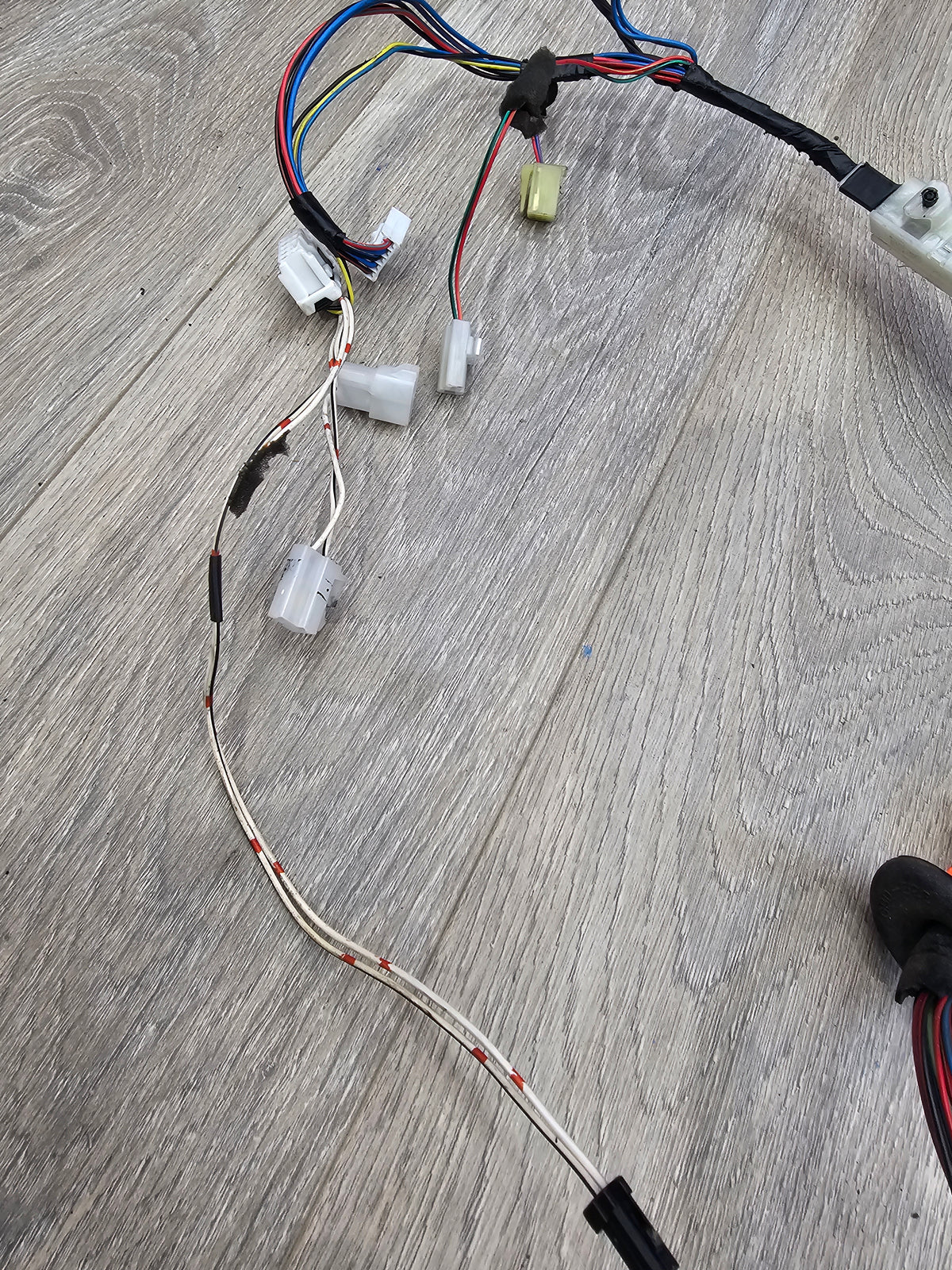 2000-2001 Subaru impreza rs sedan 2.5 right passenger front door wire harness  image 5