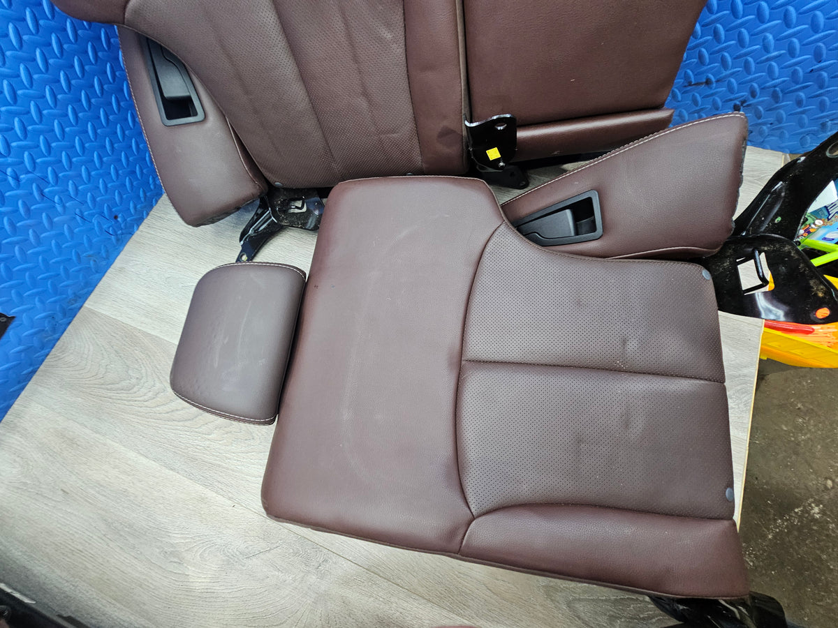 2013-2014 subaru outback 2.5 SAP package brown leather set set image 3