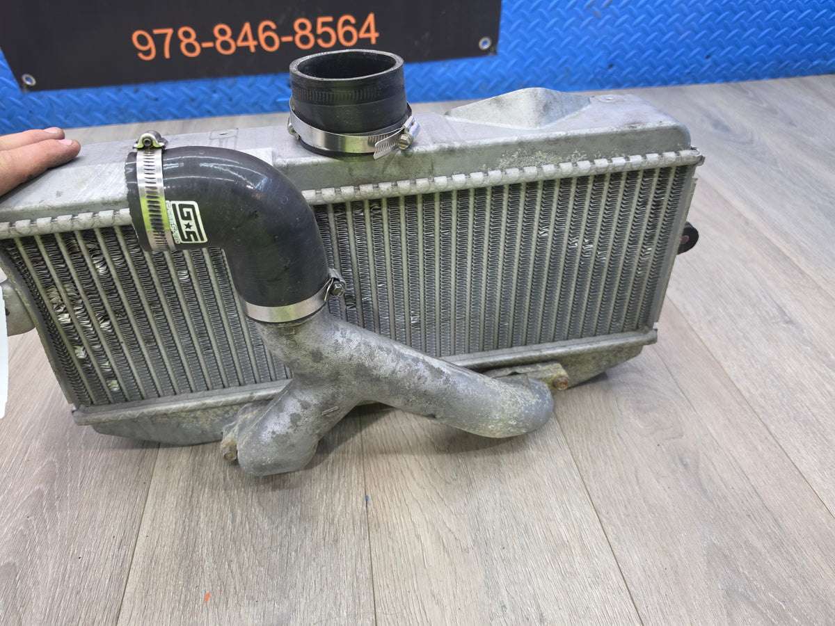 2008-2014 Subaru wrx sti 2.5 oem intercooler with Grimmspeed couplers 21820AA380 image 7
