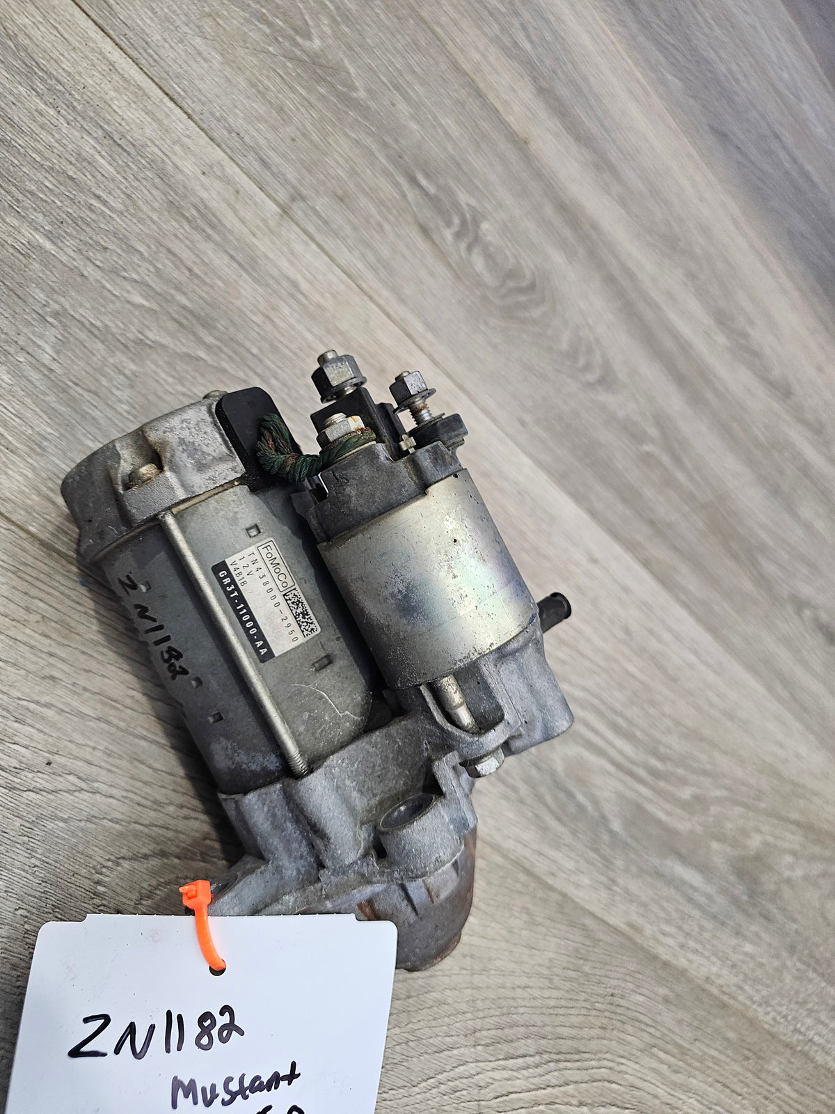 2016-2022 ford mustang GT 5.0 starter motor GR3T-11000-AA 164k image 2