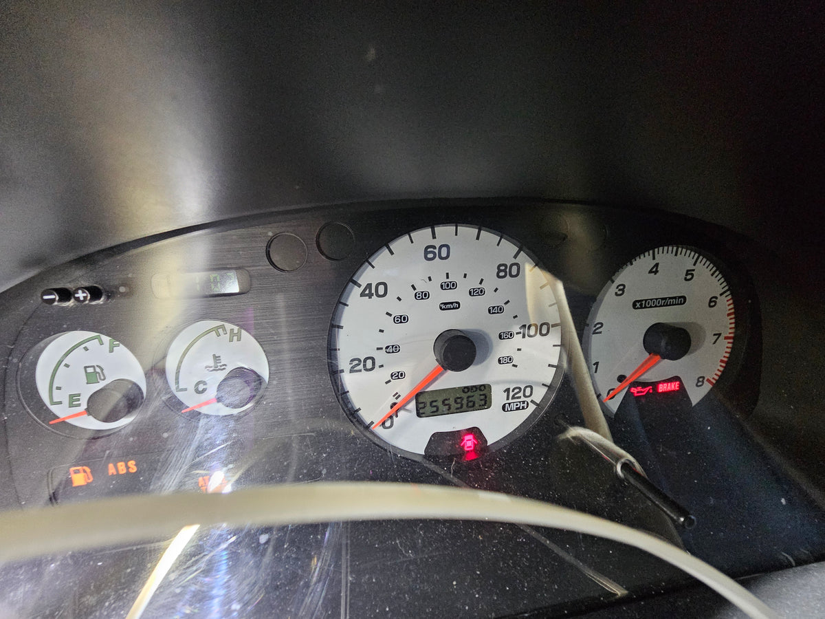 2000-2001 Subaru impreza rs sedan 2.5 left rear window switch 83082FA0700E image 8