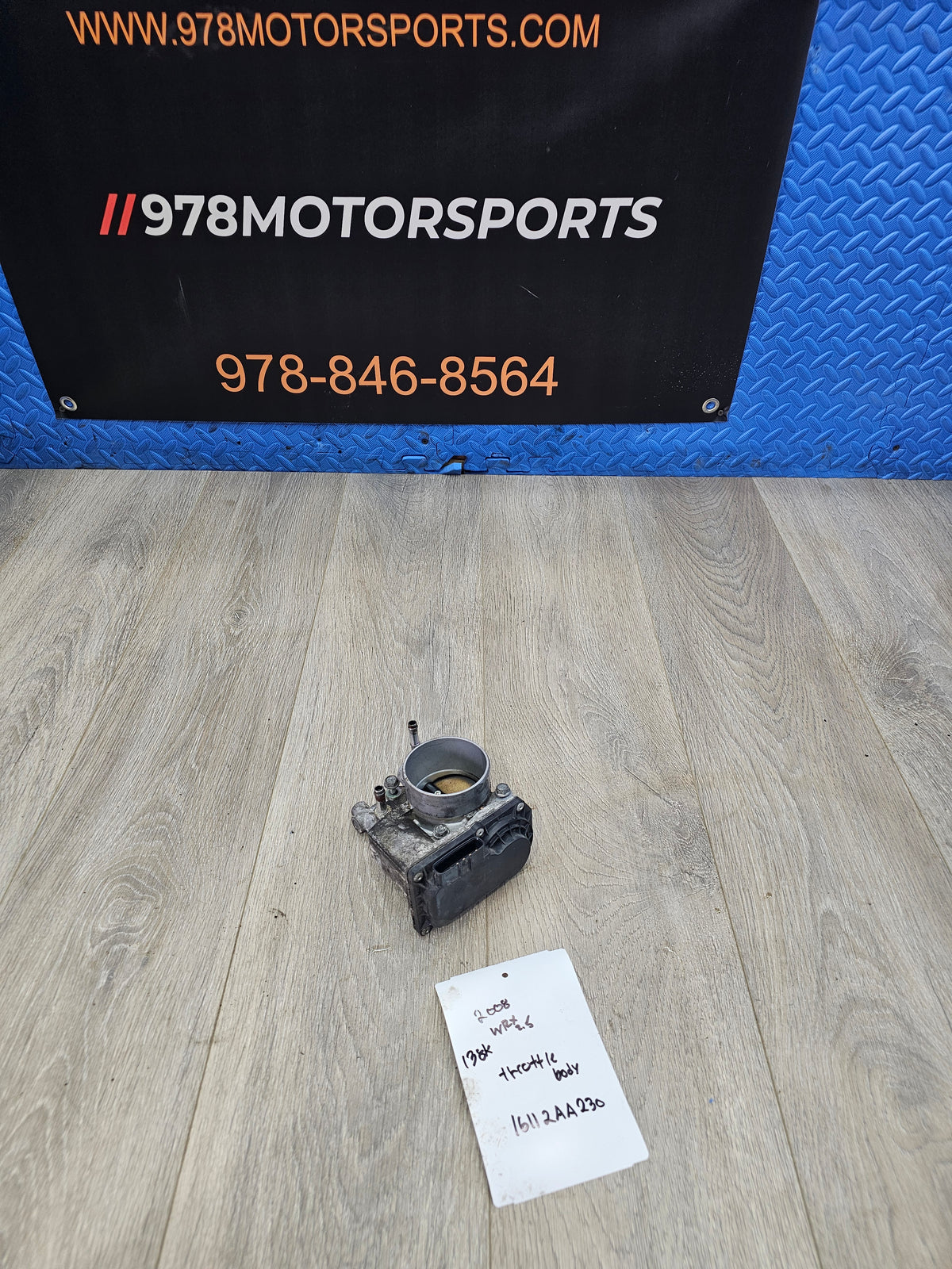 2008-2010 Subaru wrx 2.5 Throttlebody 16112AA230 138k image 0