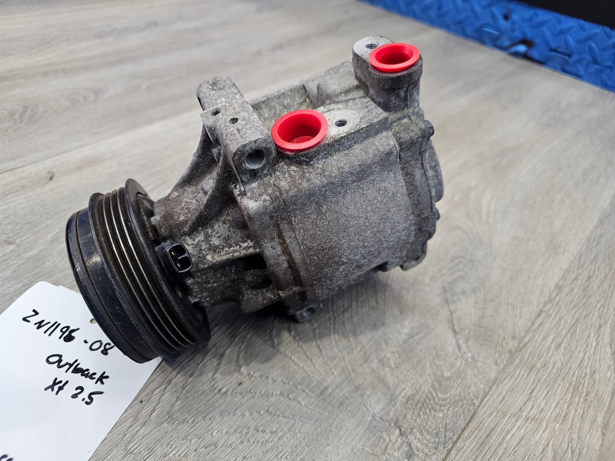 2005-2009 Subaru Legacy outback 2.5 ac compressor 73111AG012 144k image 6