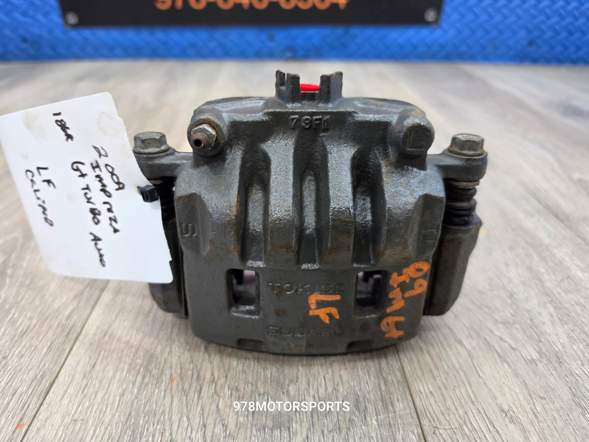 2008-2010 Subaru wrx 2.5 left driver front brake caliper 26292FE011 image 4