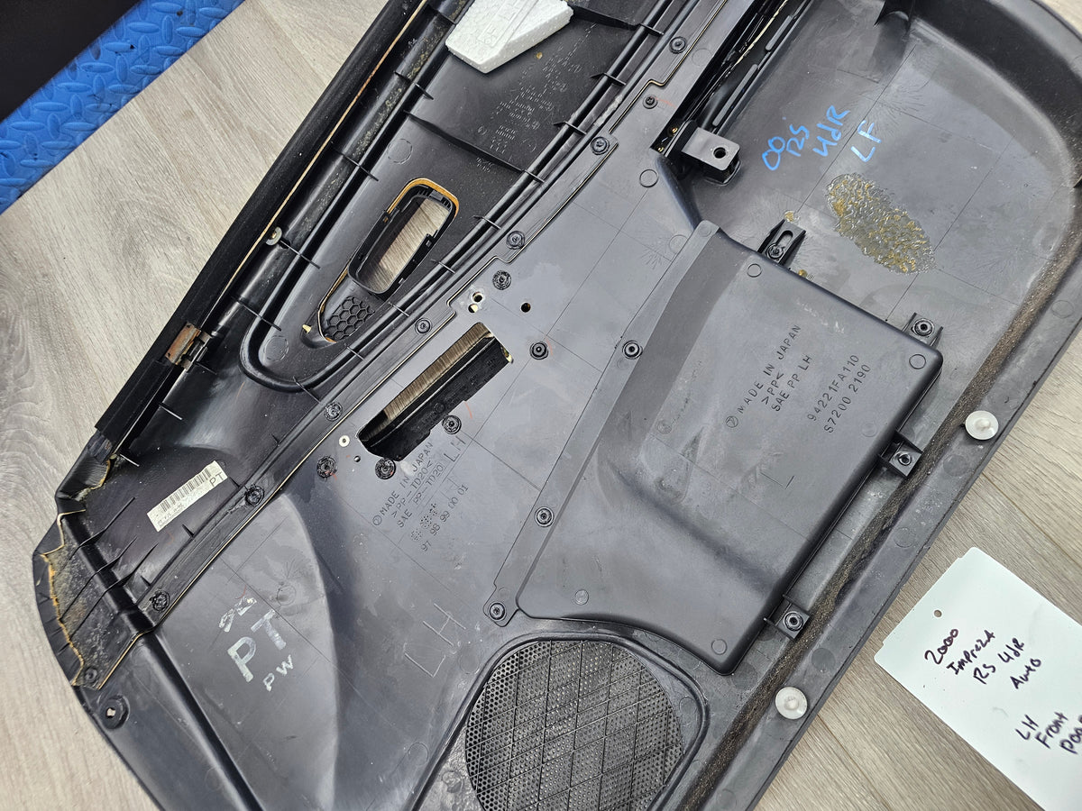 2000-2001 Subaru impreza rs sedan 2.5 left front driver door panel  image 10