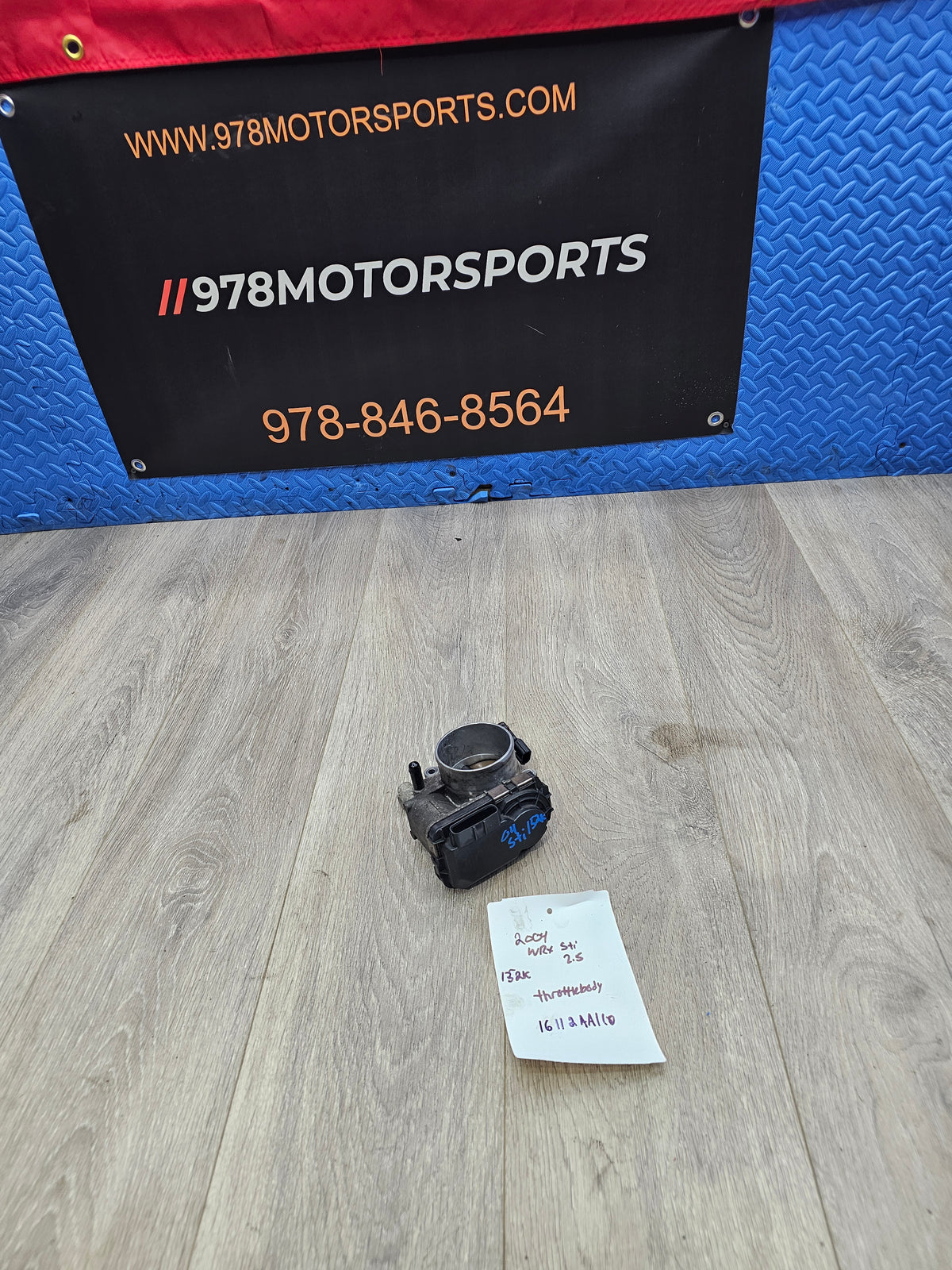 2004-2005 Subaru wrx sti 2.5 Throttlebody 16112AA110 image 0