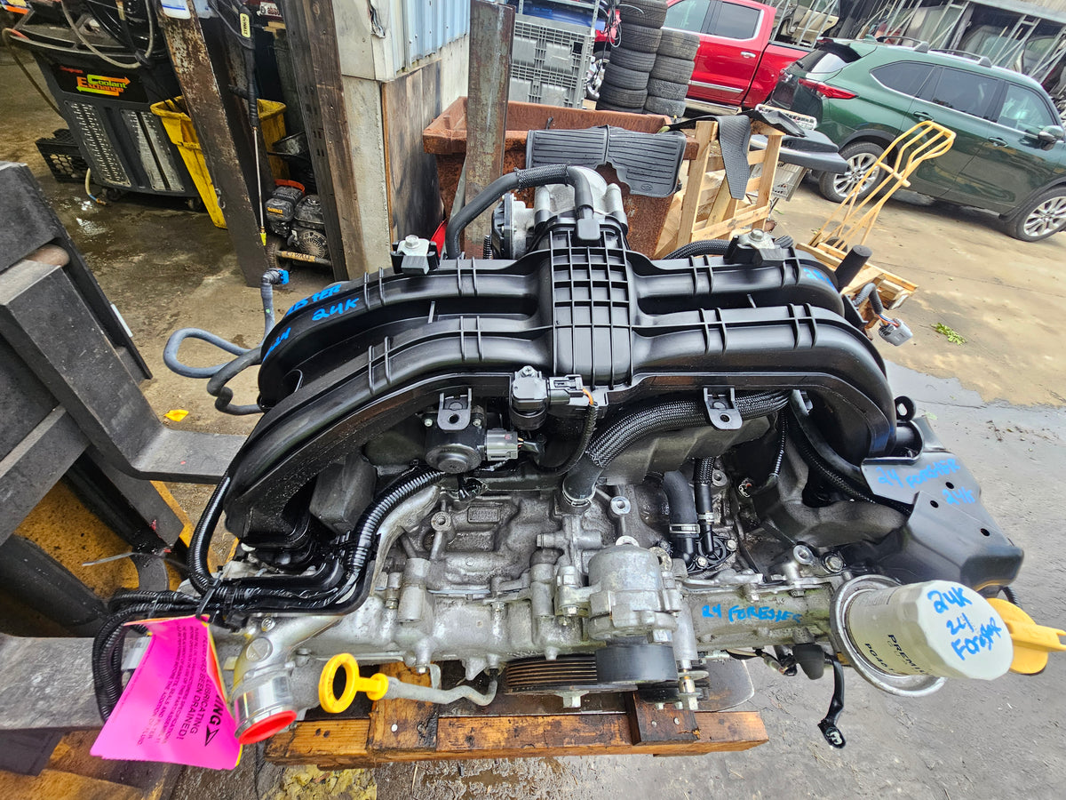 2022-2024 subaru forester 2.5 engine longblock 10100CG120 24k image 1