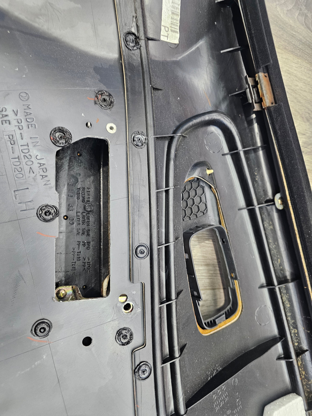 2000-2001 Subaru impreza rs sedan 2.5 left front driver door panel  image 12