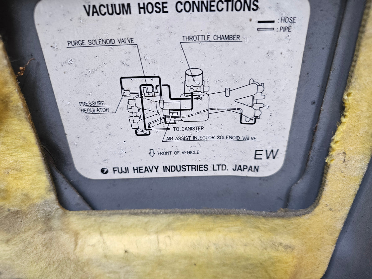 2000-2001 Subaru impreza rs sedan 2.5 Throttlebody 16114AA830 image 10