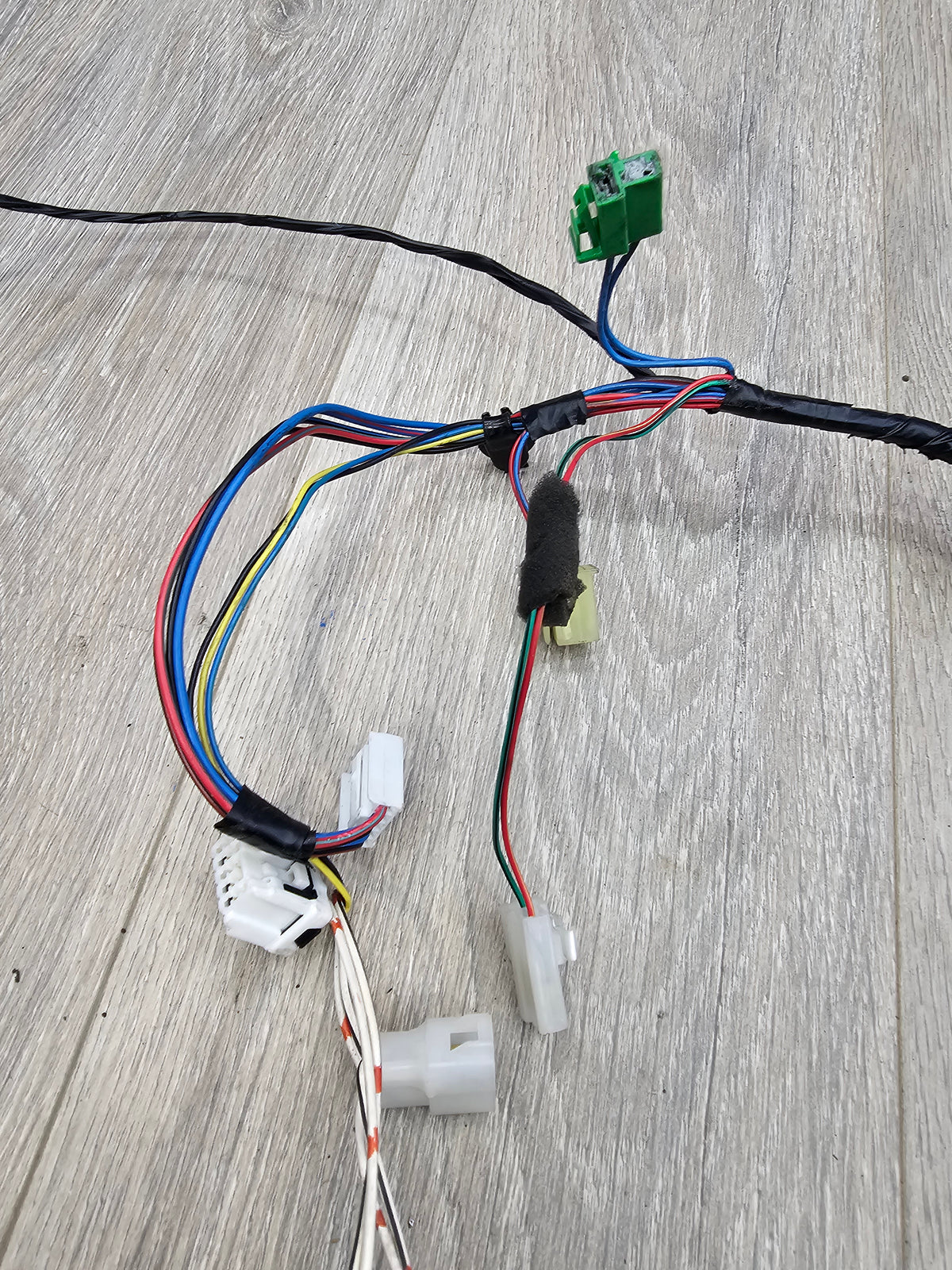 2000-2001 Subaru impreza rs sedan 2.5 right passenger front door wire harness  image 7