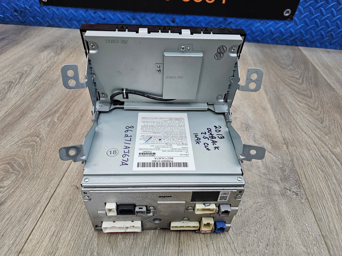2013 Subaru outback 2.5 limited oem navigation radio 86271AJ67A image 9