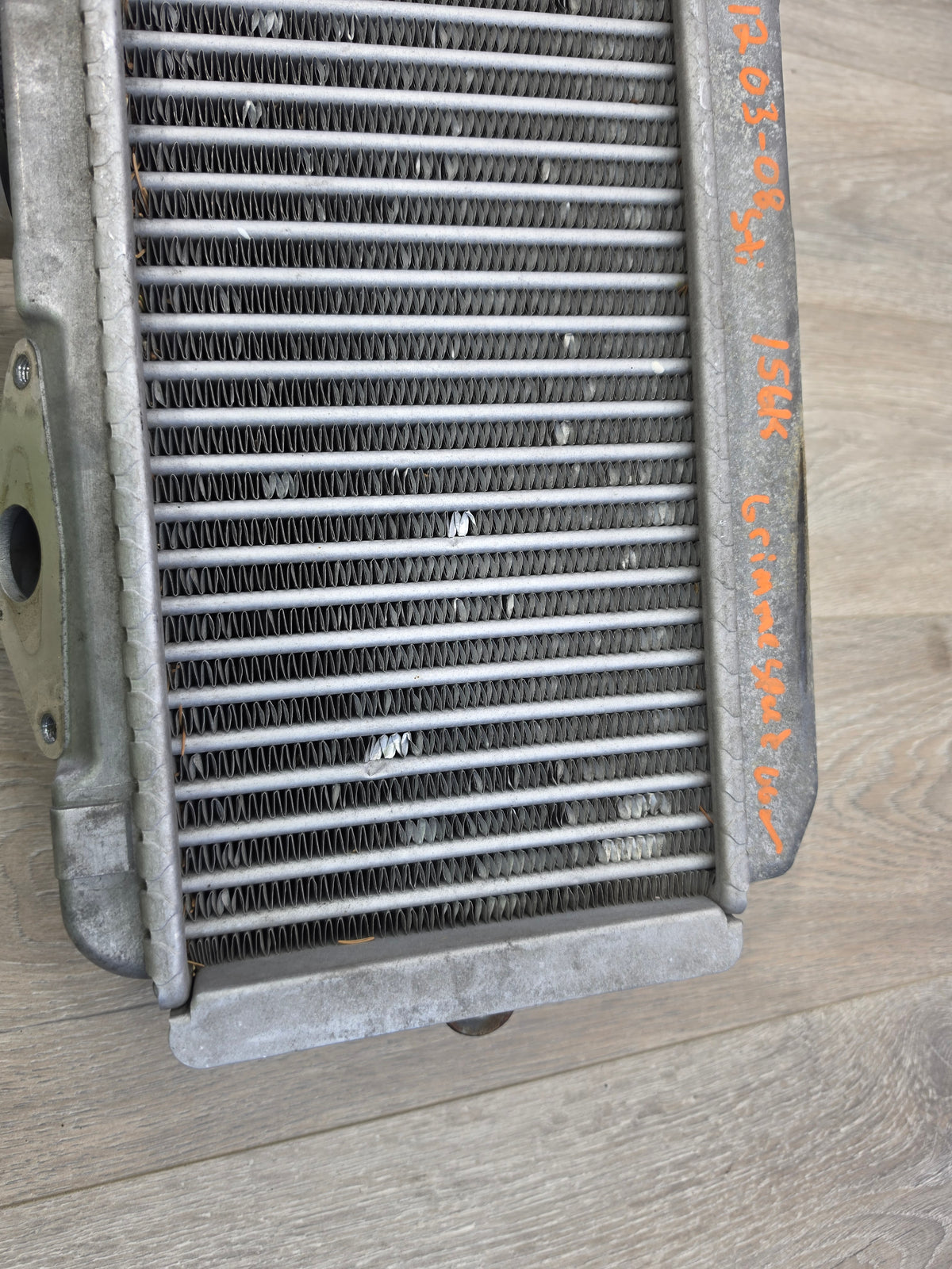 2008-2014 Subaru wrx sti 2.5 oem intercooler with Grimmspeed couplers 21820AA380 image 1