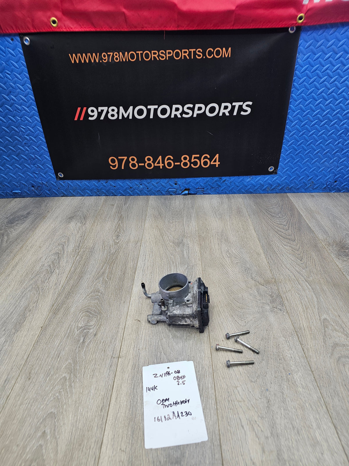2007-2009 Subaru Legacy outback xt 2.5 Throttlebody 16112AA230 144k image 0