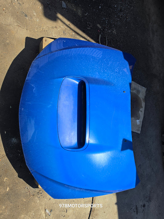 2008-2014 Subaru wrx 2.5 hood with scoop 57229FG0109P 02C image 0