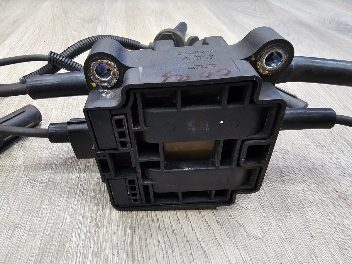 2000-2004 Subaru impreza rs sedan 2.5 ignition coil pack 22433AA570  image 9