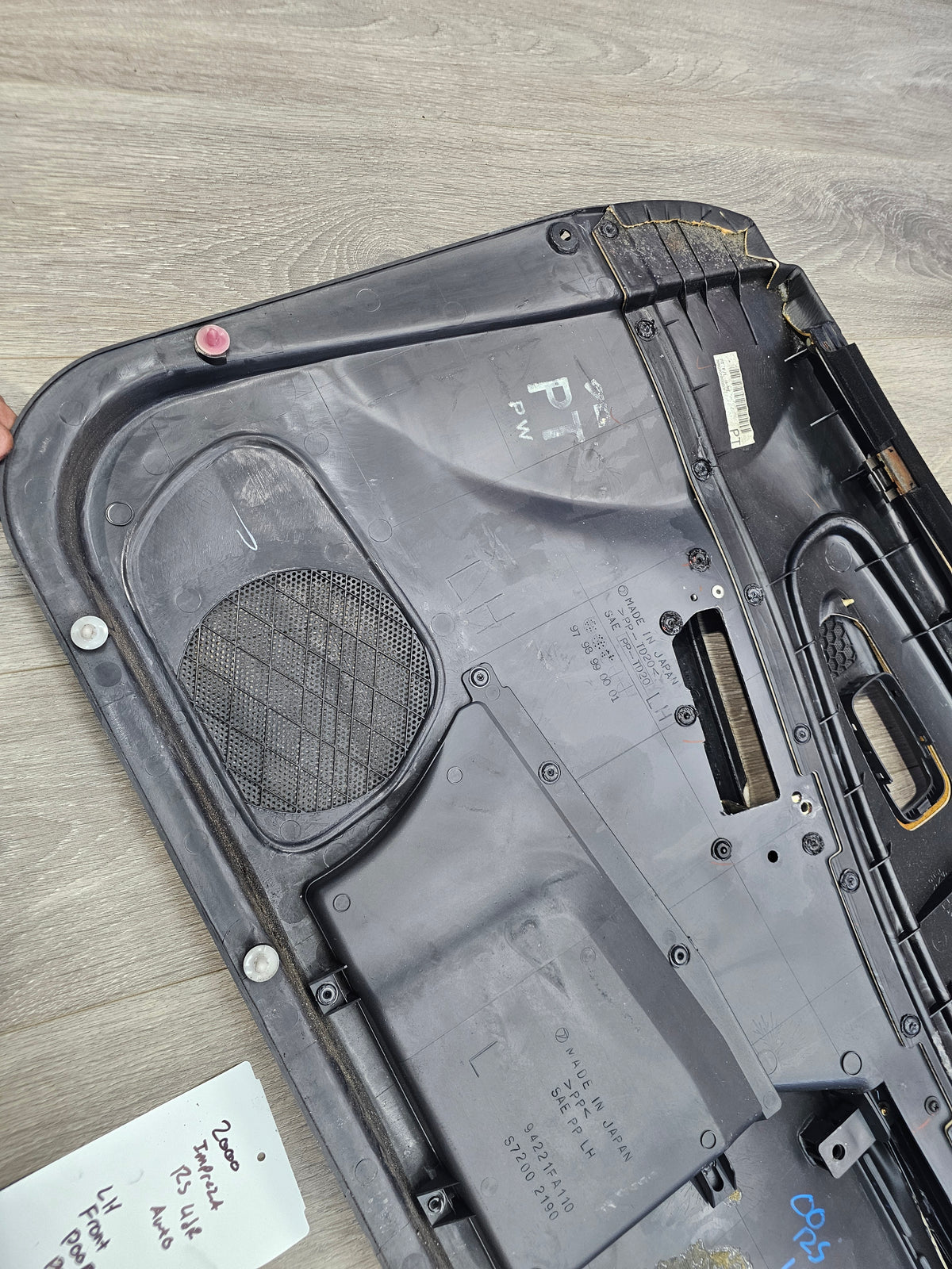 2000-2001 Subaru impreza rs sedan 2.5 left front driver door panel  image 11