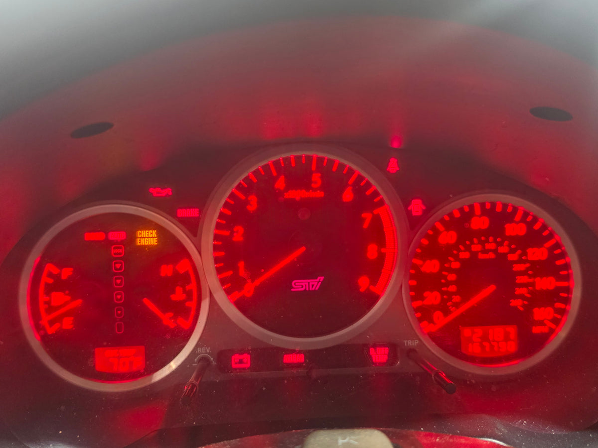 2005 subaru wrx sti right passenger hid headlight